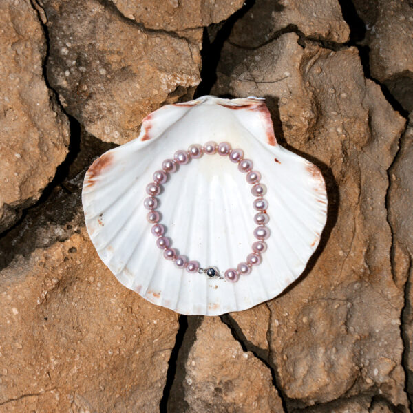 8-9mm AA Lavender Freshwater Pearl Bracelet