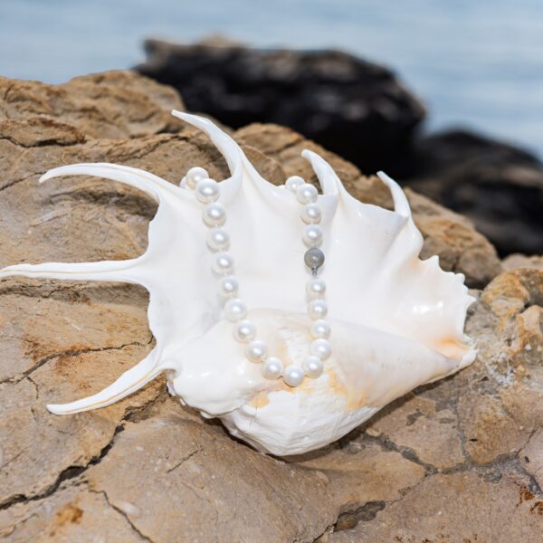 12-13mm AA+ White Freshwater Pearl Necklace